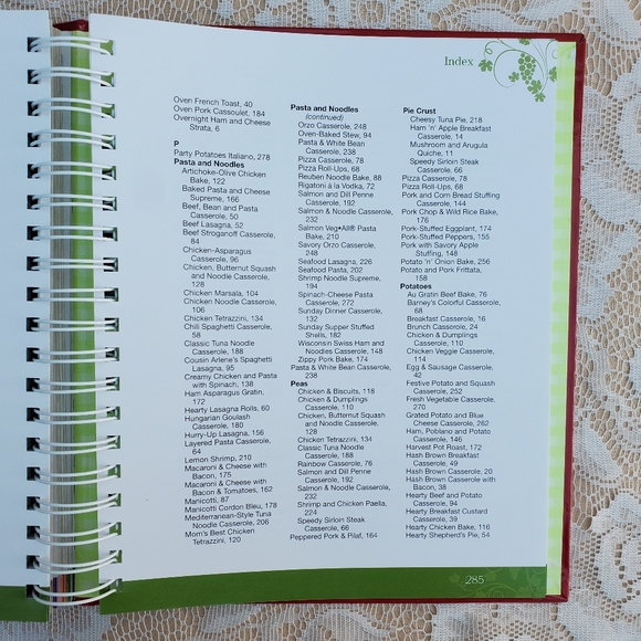 Homestyle Casseroles recipe book Brand Names Spiral bound great condition - Picture 15 of 17